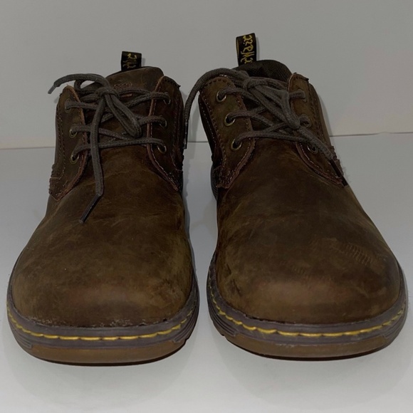 Pre-Owned Brown Dr. Martens AirWair Mens Size 11M AW004 Gilmer Leather Shoes - Picture 3 of 7